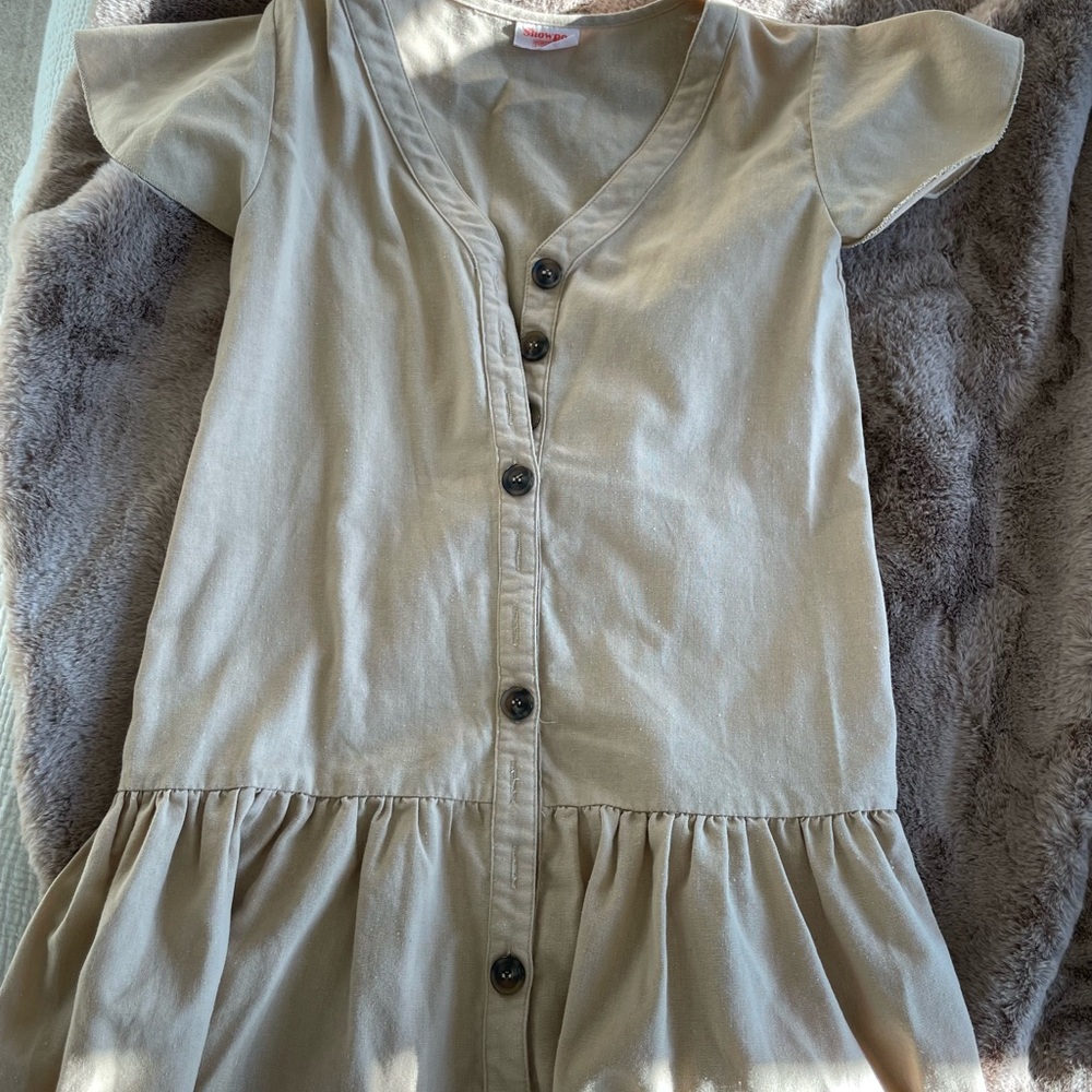 Showpo Tan Day Dress
